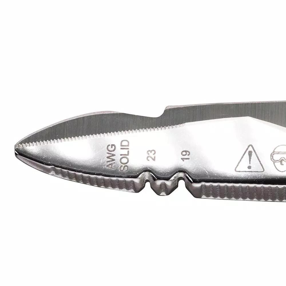 Klein Tools All-Purpose Electrician's Scissors with Forged High Carbon Steel Blades and Wire Stripping Notches