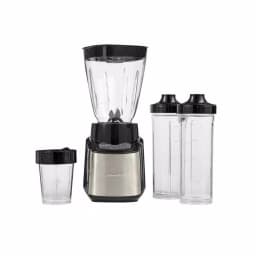 Hamilton Beach Stay or Go 2-Speed Personal Blender, 32 oz. Jar and Travel Cups, Black thumbnail 2
