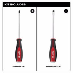 Milwaukee Demolition Screwdriver Set with Steel Caps, 2-Piece thumbnail 3