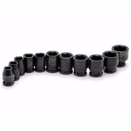 Husky 11-Piece 1/2 in. Drive SAE Standard Impact Socket Set thumbnail 4