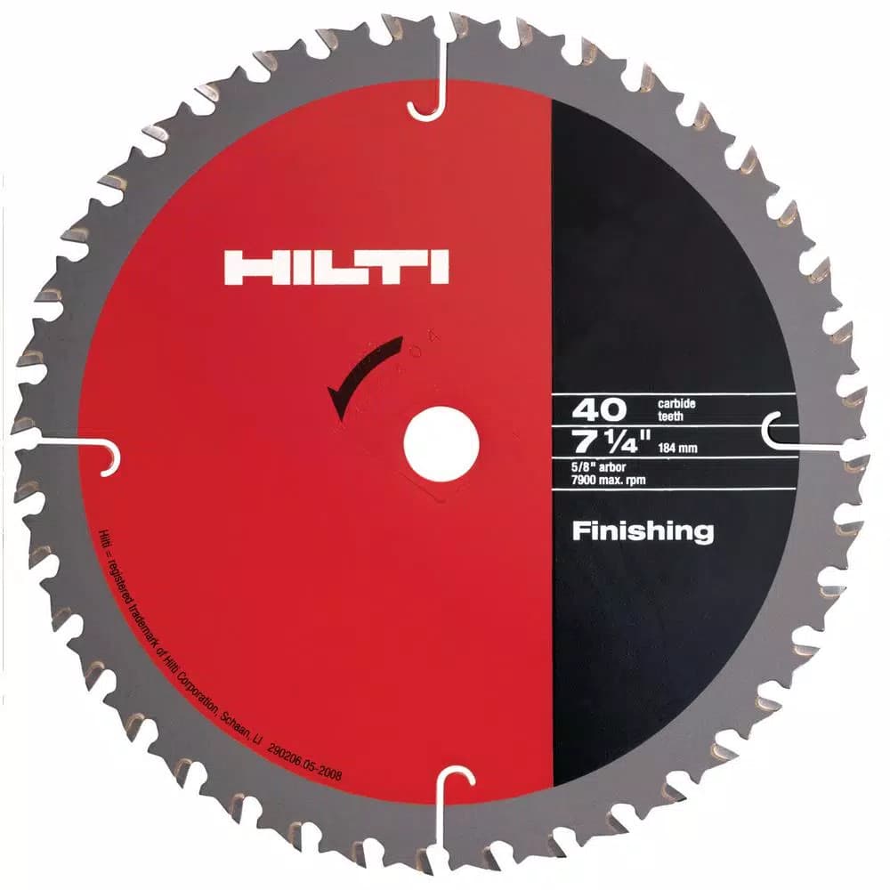 Hilti 6-1/2 in. 24-Teeth SPX Carbide Tipped Framing Circular Saw Blade (15-Pack)