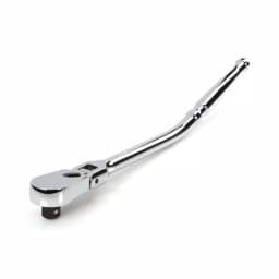 TEKTON 1/2 in. Drive 14 in. Flex Head Bent Handle Ratchet, 90-Tooth thumbnail 1