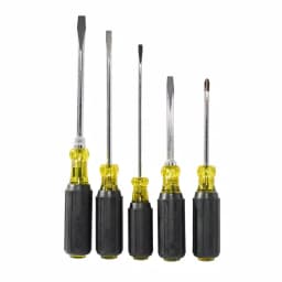 Klein Tools 5-Piece Cushion-Grip Screwdriver Set, Tempered Steel thumbnail 5