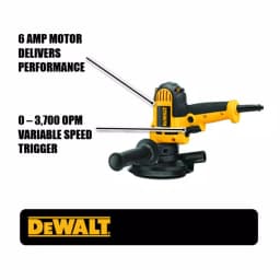 DEWALT 6 Amp Corded Variable Speed 5 in. Disc Sander with Dust Shroud thumbnail 2