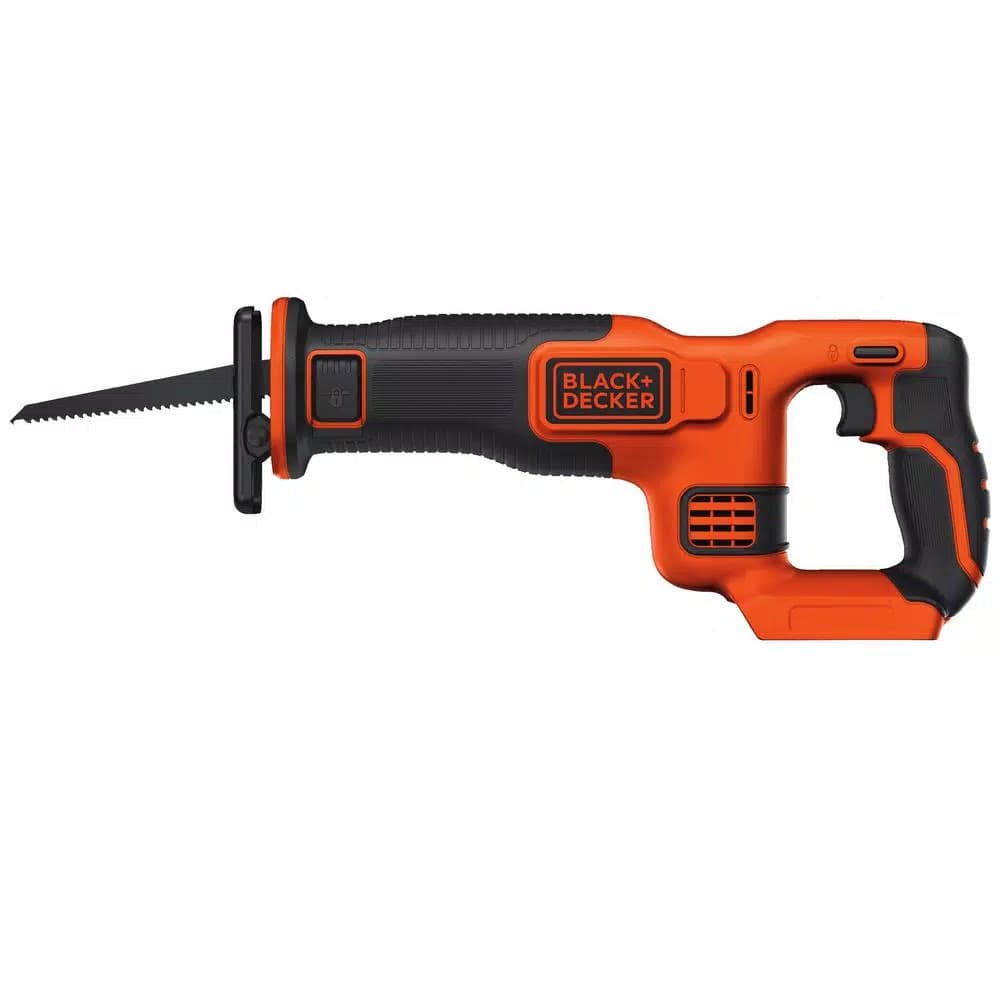 BLACK+DECKER 20V MAX Cordless Reciprocating Saw, Tool Only (BDCR20B)