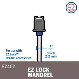 Dremel EZ Lock Rotary Tool Mandrel for Quick Accessory Changes thumbnail 2