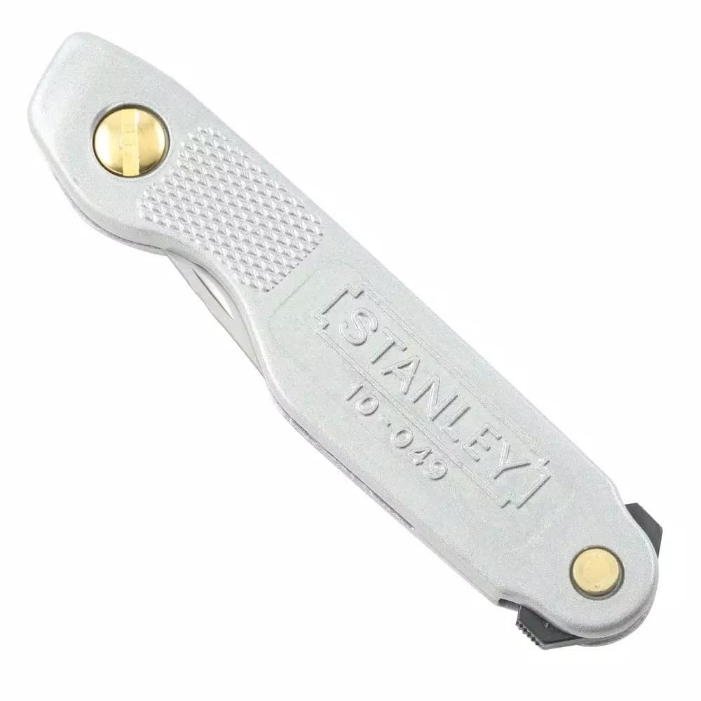 Stanley 4-1/4 in. Pocket Knife with Rotating Stainless-Steel Blade