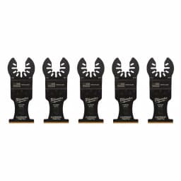 Milwaukee 1-3/8 in. Carbide Universal Fit Extreme Metal Cutting Oscillating Multi-Tool Blade (5-Pack) thumbnail 7