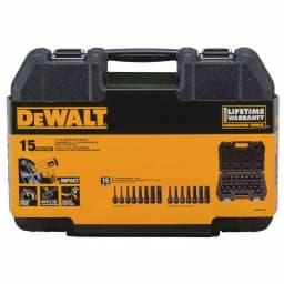 DEWALT 1/2 in. Drive 15-Piece Combination Impact Hex Bit Socket Set thumbnail 4