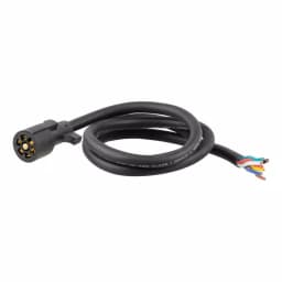 CURT 6' Replacement 7-Way RV Blade Harness - Trailer Side Connector thumbnail 1