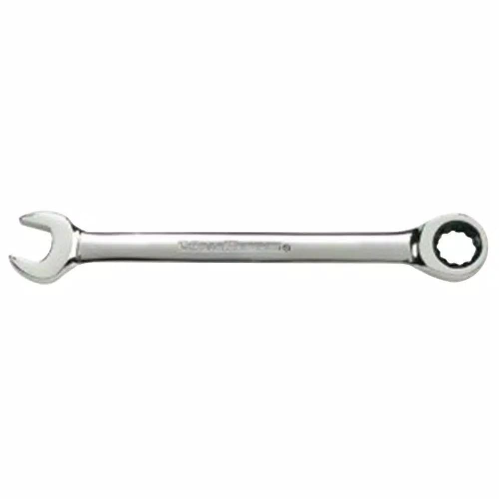 GEARWRENCH 1-1/16 in. Combination Ratcheting Wrench, 12-Point Steel, Chrome Finish
