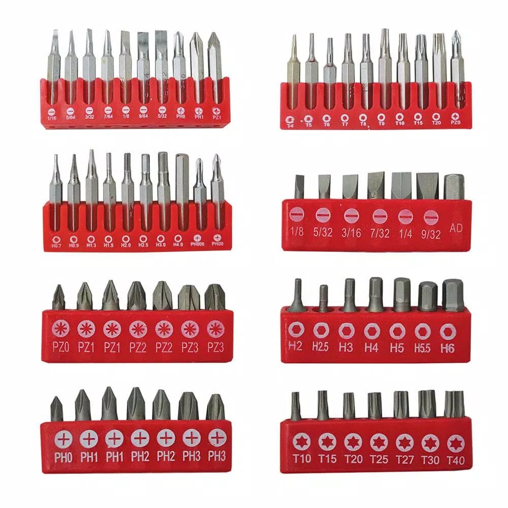 Best Value 77-Piece Hand Tool Set with Ergonomic Ratchet, Sockets, and Magnetic Chrome Vanadium Steel Bits