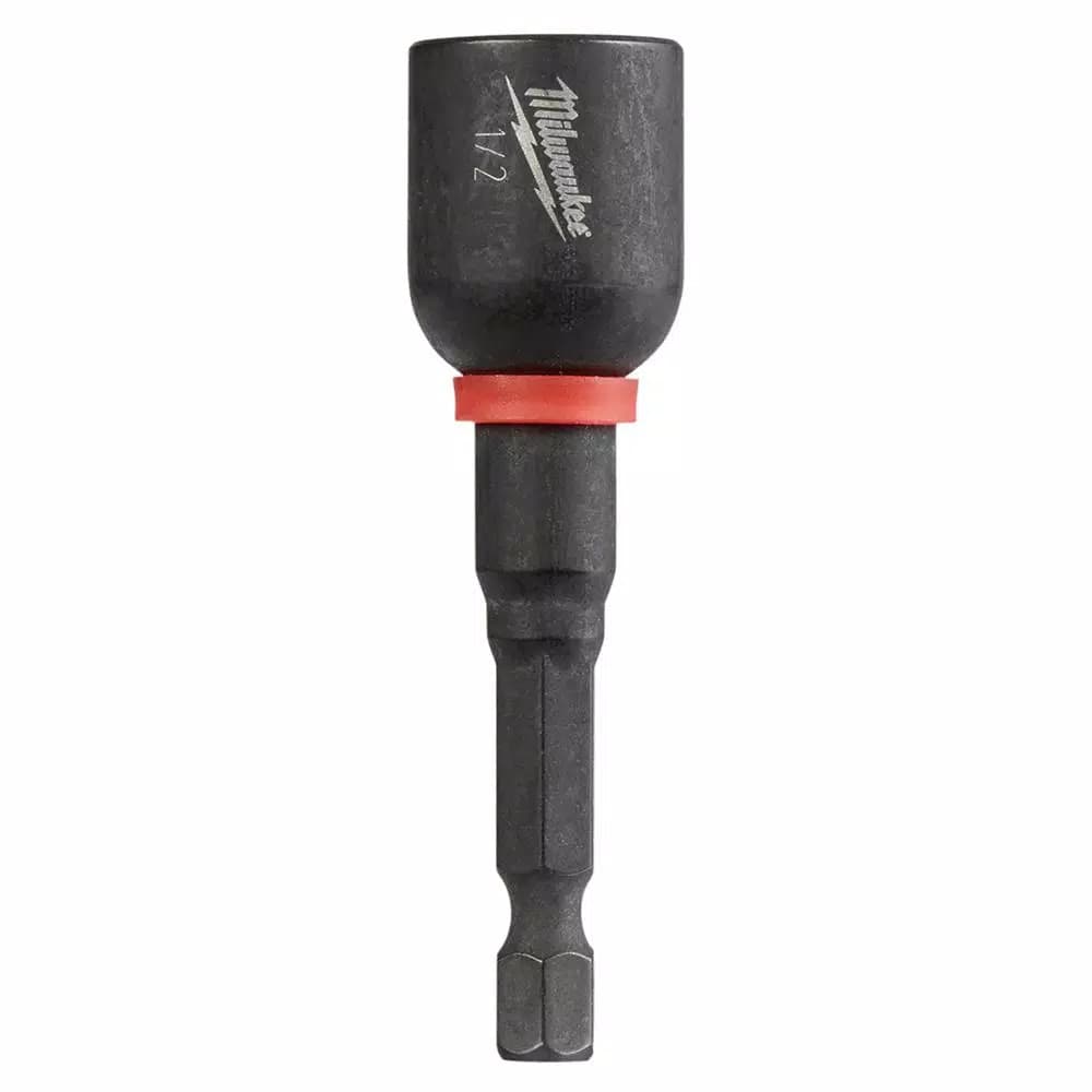 Milwaukee SHOCKWAVE Impact Duty 1/2 in. Magnetic Nut Driver, 2-9/16 in. Length