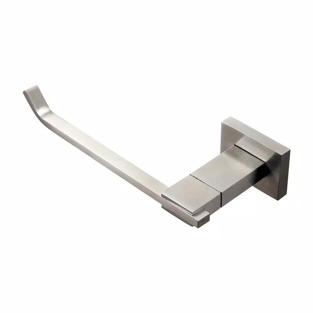 BOANN Modern Single Post Toilet Paper Holder, Solid T304 Stainless Steel