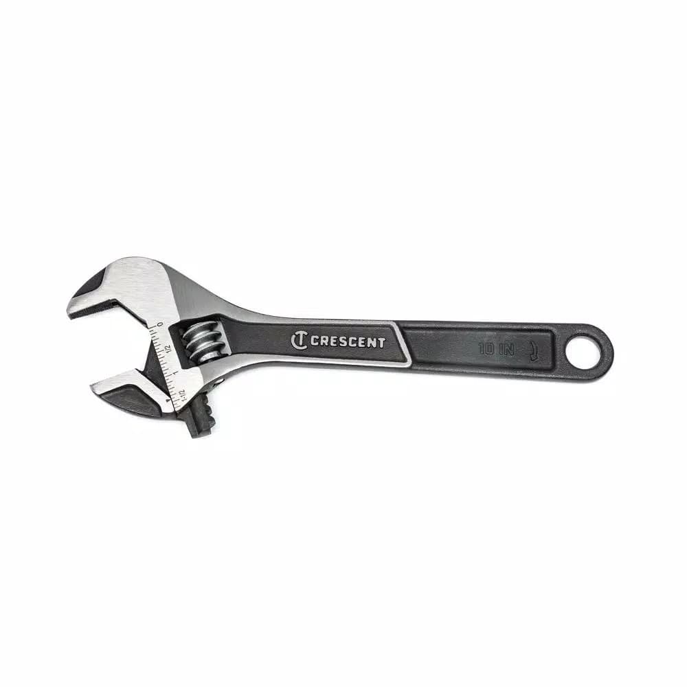 Crescent 2-Piece Adjustable Wrench Set, 6 in. and 10 in. Wide Jaw SAE Hand Tools