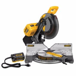 DEWALT 12 in. FLEXVOLT 120V MAX Brushless Compound Miter Saw with AC Adapter & Heavy Duty Work Stand thumbnail 7