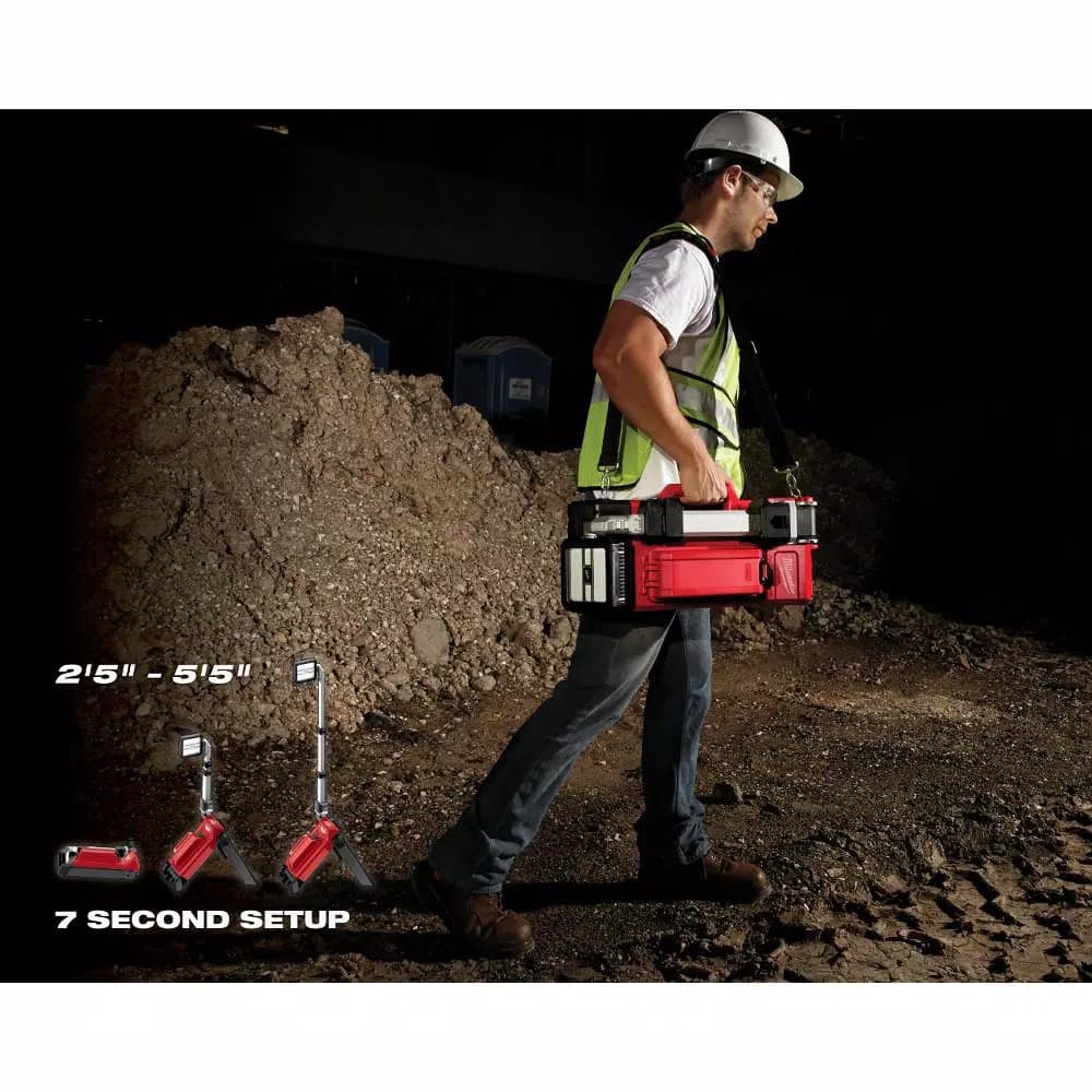 Milwaukee M18 ROCKET Dual Pack Tower Light w/ ONE-KEY (Tool-Only)
