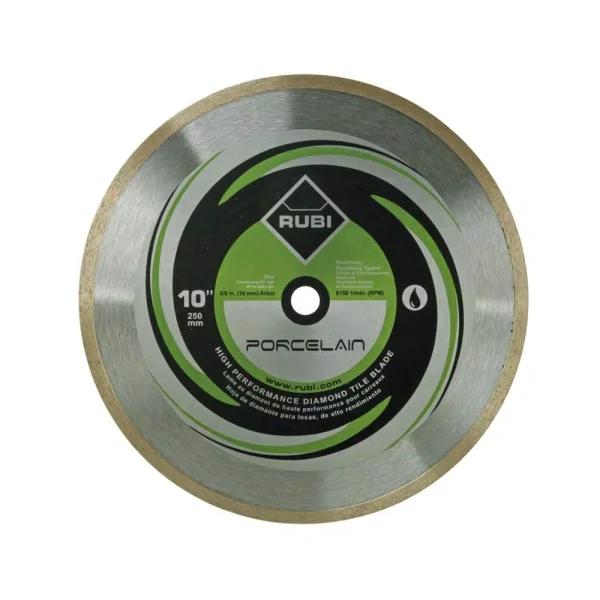 Rubi 10 in. Porcelain Diamond Blade for Straight Tile Cutting