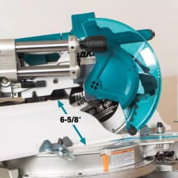 Makita 10 in. X2 LXT 36V Brushless Dual-Bevel Sliding Compound Miter Saw Kit with 2 5.0 Ah Batteries thumbnail 12