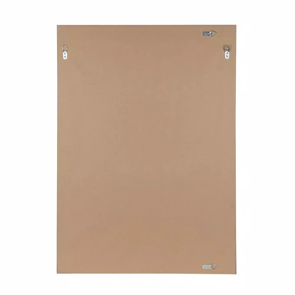 Kate and Laurel Whitley Large Rectangular Bronze Beveled Glass Contemporary Accent Mirror
