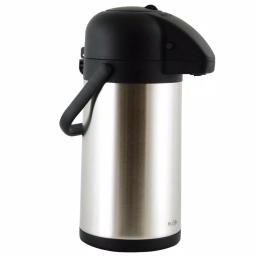 Mr. Coffee Javamax 2.24 Qt. Stainless Steel Vacuum Insulated Pump Pot Beverage Dispenser thumbnail 1