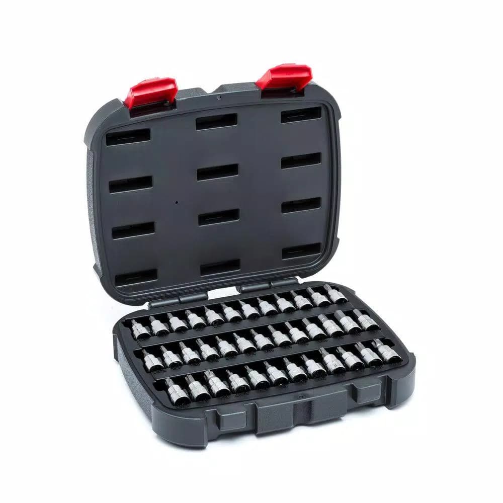 Husky 37-Piece 3/8 in. Drive Master Bit Socket Set
