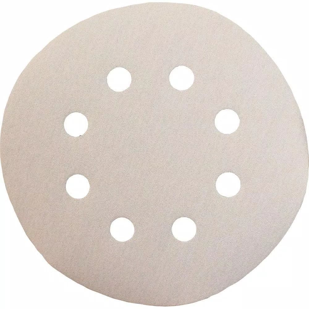 Makita 5 in. 240-Grit Hook and Loop Round Abrasive Sanding Discs, 5-Pack