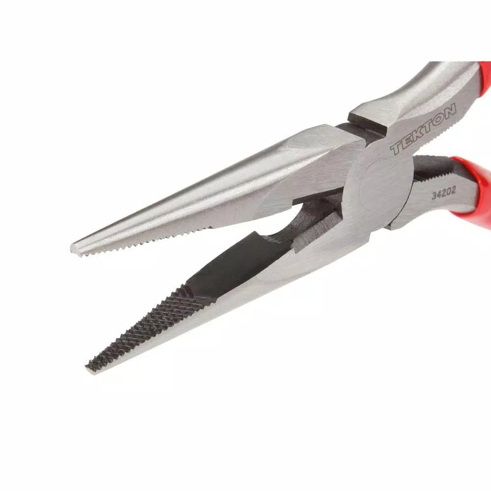 TEKTON 3-Piece Plier Set: Slip Joint, Long Nose, and Diagonal Cutting Pliers
