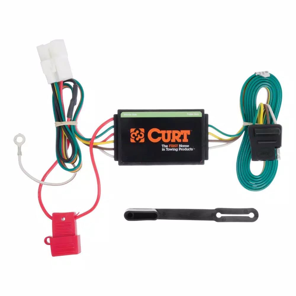 CURT Custom Vehicle-Trailer Wiring Harness, 4-Way Flat, for Select Subaru Models (OEM Tow Package Required)