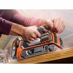 RIDGID 18V OCTANE Brushless 2-Tool Combo Kit: Jig Saw & 3 in. x 18 in. Belt Sander (Tools Only) thumbnail 9