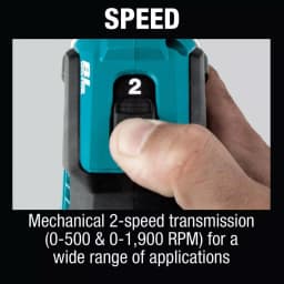 Makita 18V LXT Brushless Cordless 1/2 in. Driver-Drill Kit with 3.0Ah Battery and Charger thumbnail 11