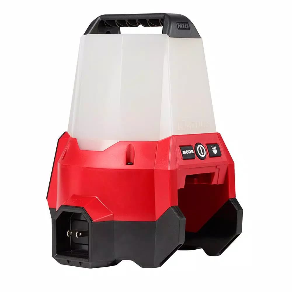 Milwaukee M18 RADIUS Compact Site Light with Flood Mode, 2200 Lumens (Tool-Only)