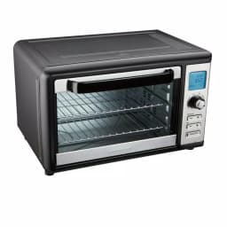 Hamilton Beach 1500W Digital Countertop Oven with Convection and Rotisserie, Stainless Steel thumbnail 1