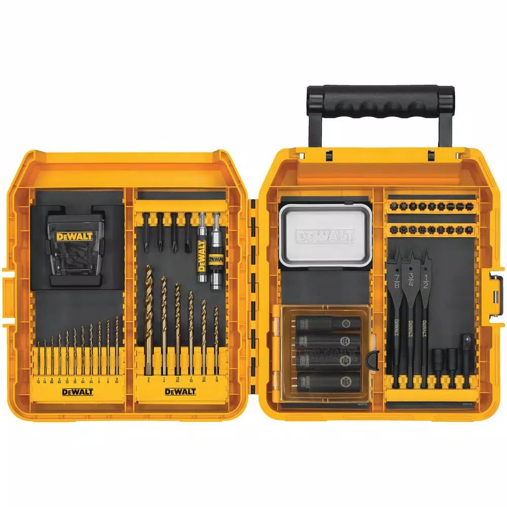 DEWALT 269-Piece Mechanics Tool Set with 65-Piece Impact Ready Accessory Set