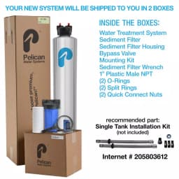 Pelican Water NS6 Pelican NaturSoft 15 GPM Whole House Salt-Free Water Softener Alternative System thumbnail 6
