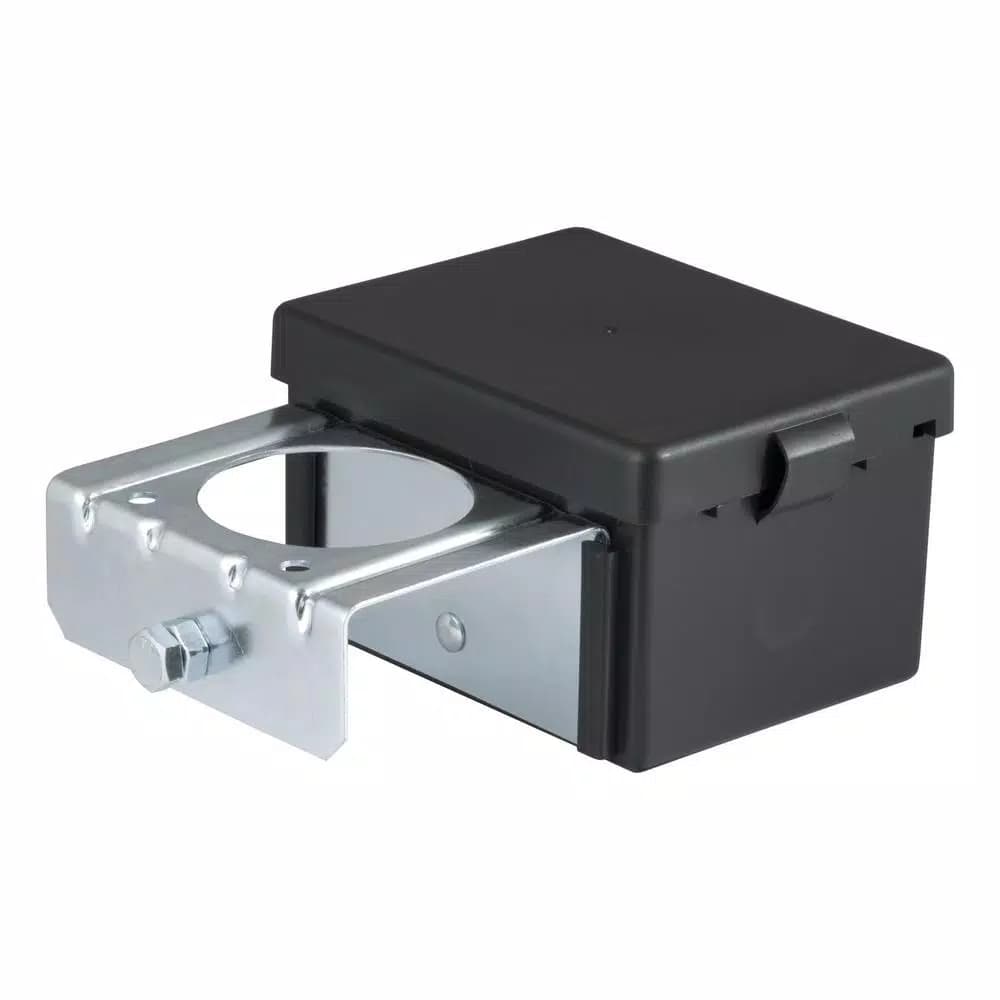 CURT Lockable Breakaway Battery Case with Metal Mounting Bracket