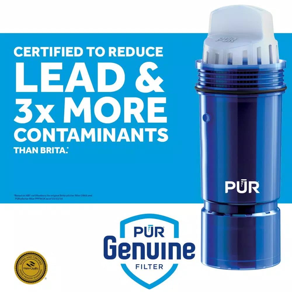 PUR MAXION Water Pitcher Replacement Filter, Lead Reduction, 1-Pack