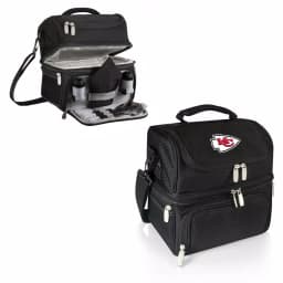 ONIVA Pranzo Kansas City Chiefs Insulated Lunch Bag - Black thumbnail 2