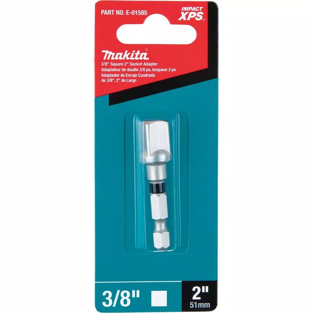 Makita ImpactXPS 3/8 in. Square to 1/4 in. Hex Socket Adapter