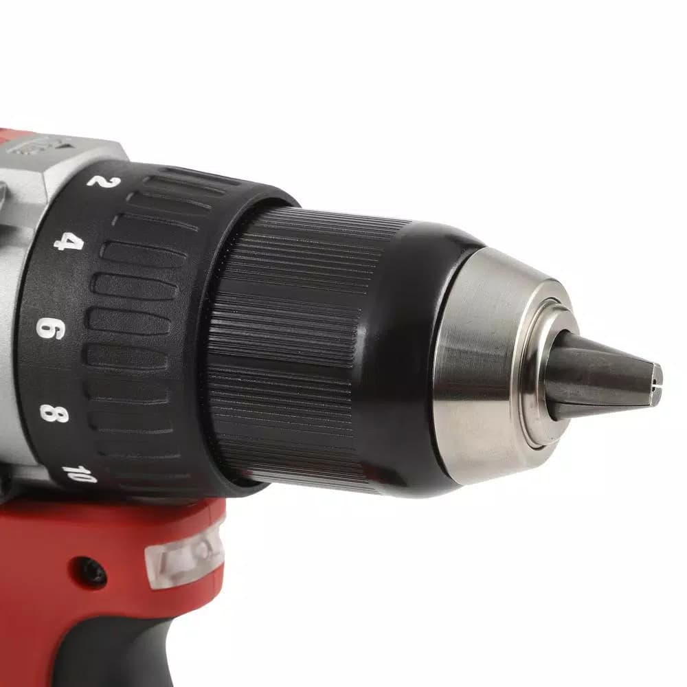 Milwaukee M18 1/2 in. Compact Brushless Cordless Drill/Driver Kit with (2) 2.0 Ah Batteries, Charger and Case