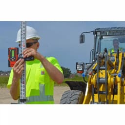 Johnson 13 ft. Telescoping Aluminum Grade Rod with Dual Graduations thumbnail 2