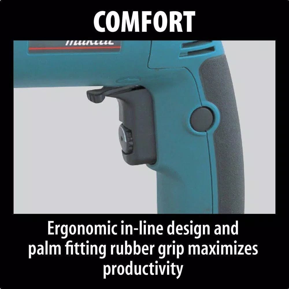 Makita 6.6 Amp 3/4 in. Corded Hammer Drill with Torque Limiter and Hard Case