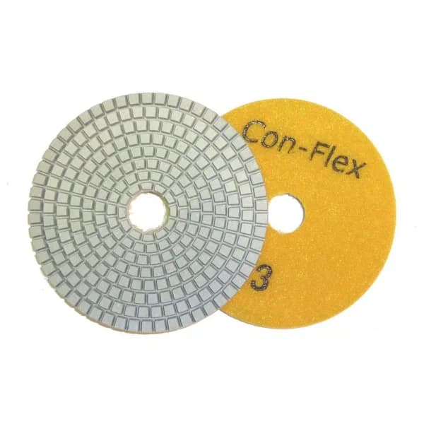 Con-Flex 5 in. Diamond Polishing Pad, 400 Grit, Step 3 for Concrete Countertops and Floors