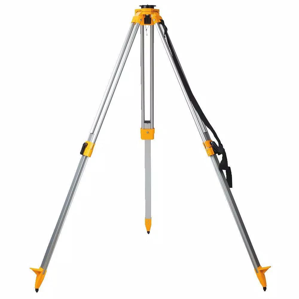 DEWALT 20V MAX Red Rotary Laser Level Kit with Bonus Construction Tripod