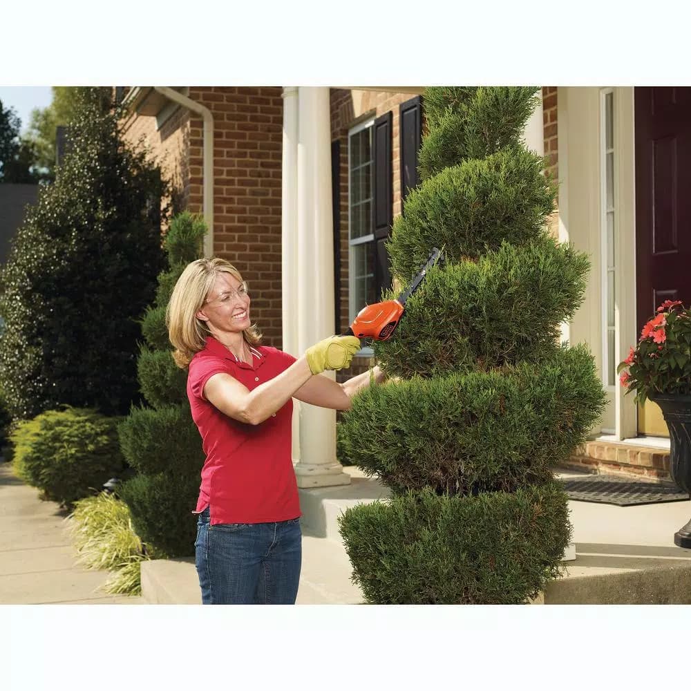 BLACK+DECKER 3.6V Lithium-Ion 2-in-1 Cordless Garden Shears and Trimmer Combo with 1.5 Ah Battery