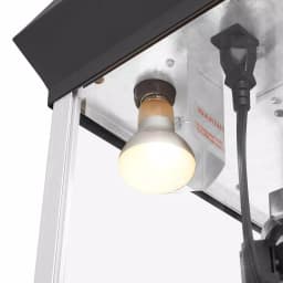 Great Northern Foundation 4 oz. Black Hot Oil Popcorn Machine with Cart thumbnail 3