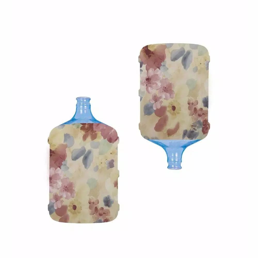 Unbranded Floral 5 Gallon Water Cooler and Propane Tank Cover - Polyester Spandex
