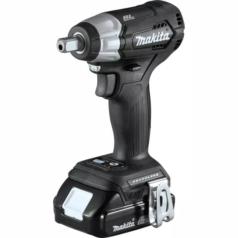 Makita 18V LXT Sub-Compact Brushless 1/2 in. Square Drive Impact Wrench Kit