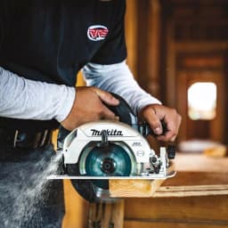 Makita 18V LXT Brushless Cordless Combo Kit: Hammer Drill, Circular Saw, Reciprocating Saw & 2x 5.0Ah Battery Starter Pack thumbnail 5