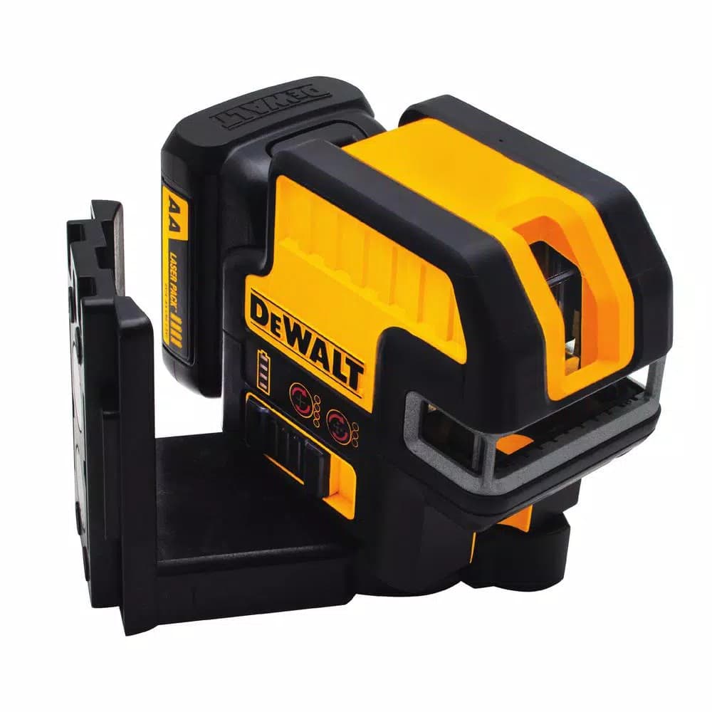 DEWALT 12V MAX Red Self-Leveling 5-Spot & Cross Line Laser Level with TSTAK Case